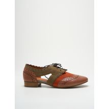 MAM'ZELLE - Derbies vert en cuir - Femme - Taille 40 - Modz