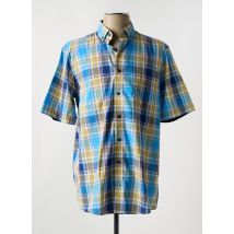 59.90 - Chemise manches courtes bleu en coton - Homme - Taille M - Modz