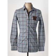 VESTIAIRES PRINCIPAUTE CANNOISE - Chemise manches longues bleu en coton - Homme - Taille S - Modz
