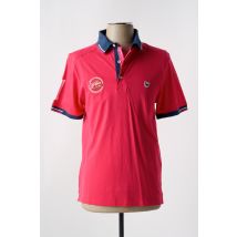 ARISTOW - Polo rouge en coton - Homme - Taille M - Modz