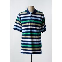 REDMOND - Polo bleu en coton - Homme - Taille L - Modz