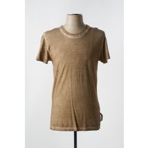 FRENCH TERRY 1818 - T-shirt marron en coton - Homme - Taille M - Modz