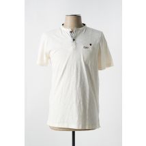 COFOX - T-shirt beige en coton - Homme - Taille S - Modz