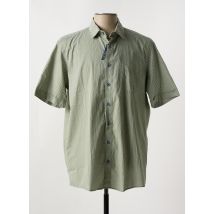 REDMOND - Chemise manches courtes vert en coton - Homme - Taille L - Modz