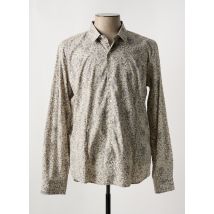 NUMEROLOGIE - Chemise manches longues gris en coton - Homme - Taille 3XL - Modz