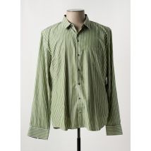 NUMEROLOGIE - Chemise manches longues vert en coton - Homme - Taille 3XL - Modz