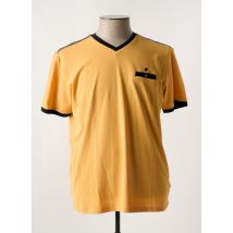 COFOX - T-shirt orange en coton - Homme - Taille XXL - Modz