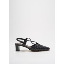 BERTIN - Sandales/Nu pieds noir en cuir - Femme - Taille 36 - Modz