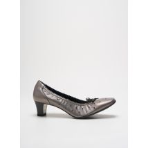 NORDALINE DE MARCO - Escarpins argent en cuir - Femme - Taille TU - Modz