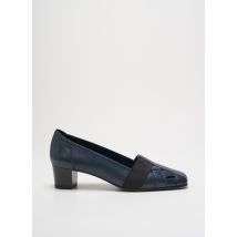 MARCO - Mocassins bleu en cuir - Femme - Taille 36 - Modz
