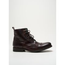 CAFEINA - Bottines/Boots marron en cuir - Homme - Taille 44 - Modz