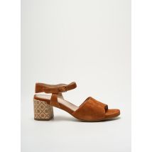 MODA DI FAUSTO - Sandales/Nu pieds marron en cuir - Femme - Taille 39 - Modz