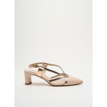 MODA DI FAUSTO - Sandales/Nu pieds rose en cuir - Femme - Taille 35 - Modz