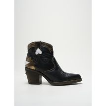 NEMONIC - Bottines/Boots noir en cuir - Femme - Taille 39 - Modz