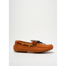 KOST - Chaussures bâteau orange en cuir - Homme - Taille 42 - Modz