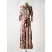 K-DESIGN - Robe longue beige en polyester - Femme - Taille 46 - Modz