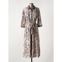 K-DESIGN - Robe longue bleu en polyester - Femme - Taille 44 - Modz