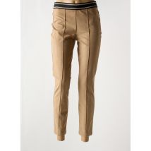 GERRY WEBER - Pantalon 7/8 marron en polyester - Femme - Taille 36 - Modz