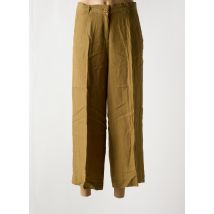 SAINT JAMES - Pantalon 7/8 vert en lin - Femme - Taille 38 - Modz