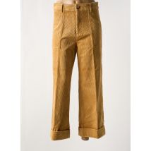 ESCORPION - Pantalon droit marron en coton - Femme - Taille 40 - Modz