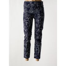 JOSEPH RIBKOFF - Pantalon 7/8 bleu en viscose - Femme - Taille 38 - Modz