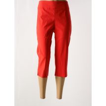 JOSEPH RIBKOFF - Pantacourt rouge en viscose - Femme - Taille 42 - Modz