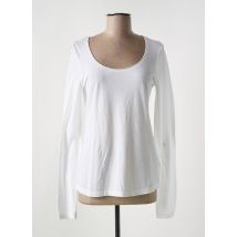 ONE STEP - T-shirt blanc en coton - Femme - Taille 40 - Modz