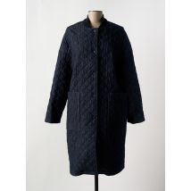 TRENCH & COAT - Manteau long bleu en coton - Femme - Taille 42 - Modz