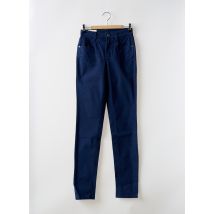 LOLA ESPELETA - Pantalon slim bleu en coton - Femme - Taille 36 - Modz