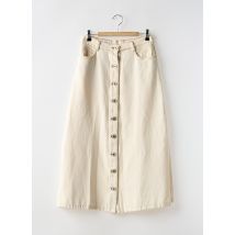 LOLA ESPELETA - Jupe longue beige en coton - Femme - Taille 34 - Modz