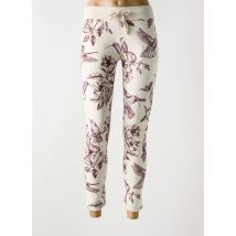 JUVIA - Jogging beige en polyester - Femme - Taille 32 - Modz
