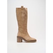ALPE - Bottes beige en cuir - Femme - Taille 36 - Modz