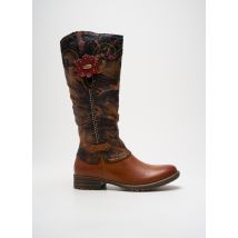 LAURA VITA - Bottes marron en textile - Femme - Taille 38 - Modz