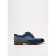 PARADIGMA - Derbies bleu en cuir - Femme - Taille 37 - Modz