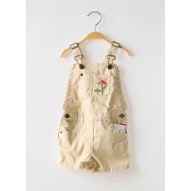 BOBOLI - Salopette beige en coton - Fille - Taille TU - Modz