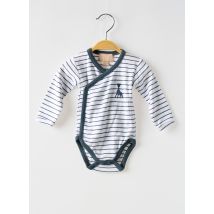 SOPHIE LA GIRAFE - Body lingerie bleu en coton - Garçon - Taille TU - Modz