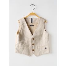 MAYORAL - Gilet sans manche beige en coton - Garçon - Taille TU - Modz