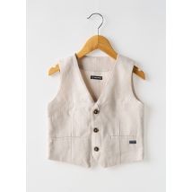 MAYORAL - Gilet sans manche beige en coton - Garçon - Taille TU - Modz