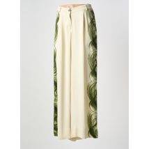 RABENS SALONER - Pantalon large beige en viscose - Femme - Taille 36 - Modz