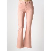 SUMMUM - Jean coupe flare rose en coton - Femme - Taille 36 - Modz
