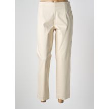 SUMMUM - Pantalon 7/8 beige en coton - Femme - Taille 44 - Modz