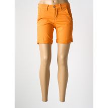 HAPPY - Bermuda orange en coton - Femme - Taille W24 - Modz