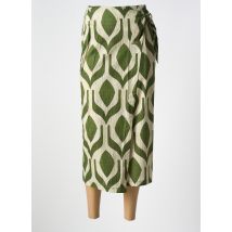 HOD - Jupe mi-longue vert en coton - Femme - Taille 40 - Modz