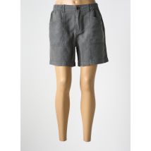MKT STUDIO - Short gris en lin - Femme - Taille 38 - Modz