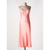 RAILS - Robe longue orange en viscose - Femme - Taille 34 - Modz