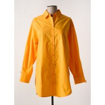 SECOND FEMALE - Chemisier orange en coton - Femme - Taille 34 - Modz