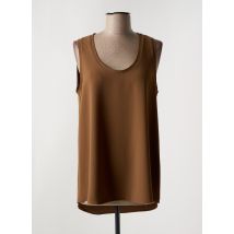 TOUPY - Top marron en polyester - Femme - Taille 38 - Modz