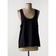 RABENS SALONER - Débardeur noir en coton - Femme - Taille 40 - Modz