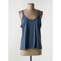 DROLATIC - Top bleu en coton - Femme - Taille 38 - Modz