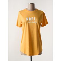 PENN & INK N.Y - T-shirt orange en coton - Femme - Taille 40 - Modz